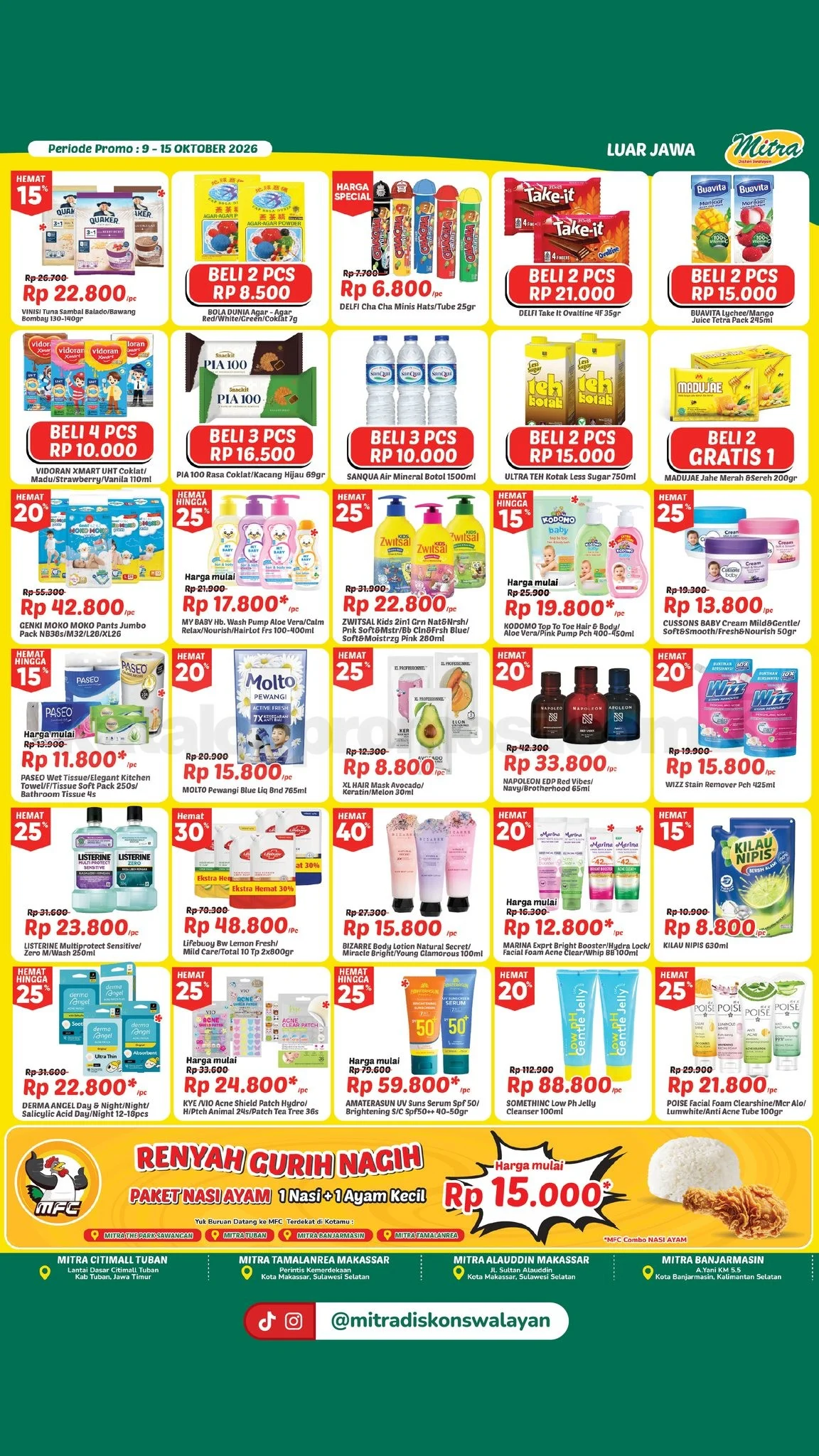 Promo JSM Mitra Diskon: Hemat 09-15 Okt 2026