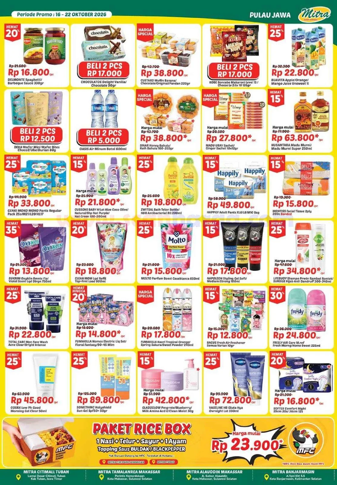 Promo JSM Mitra Diskon Swalayan: Belanja Hemat 16-22 Oktober 2026