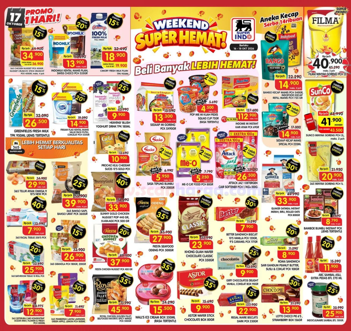 Promo JSM Superindo 16-18 Oktober 2026: Diskon Heboh Akhir Pekan!