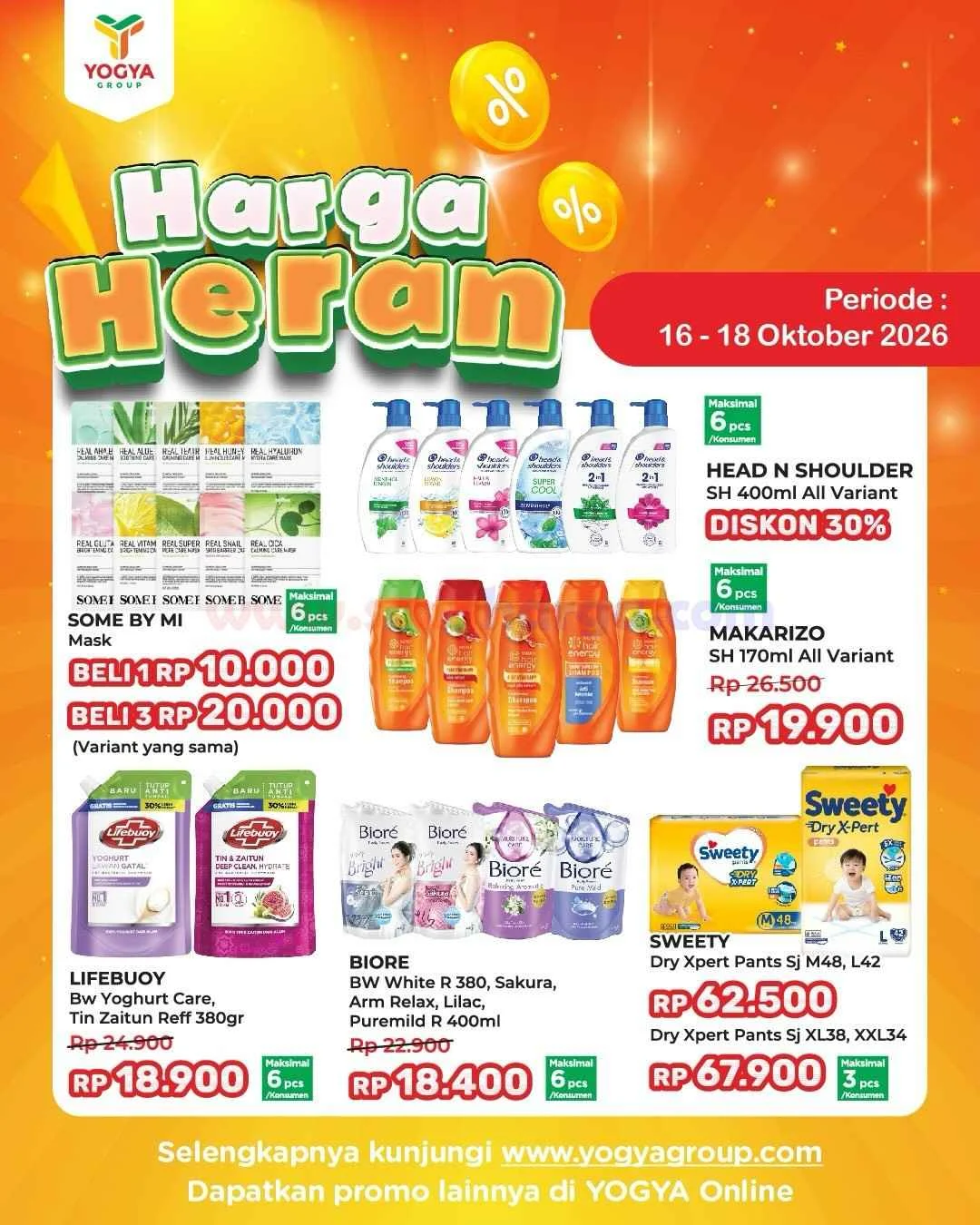 Promo JSM Toserba Yogya: Diskon Heboh 12-18 Oktober 2026