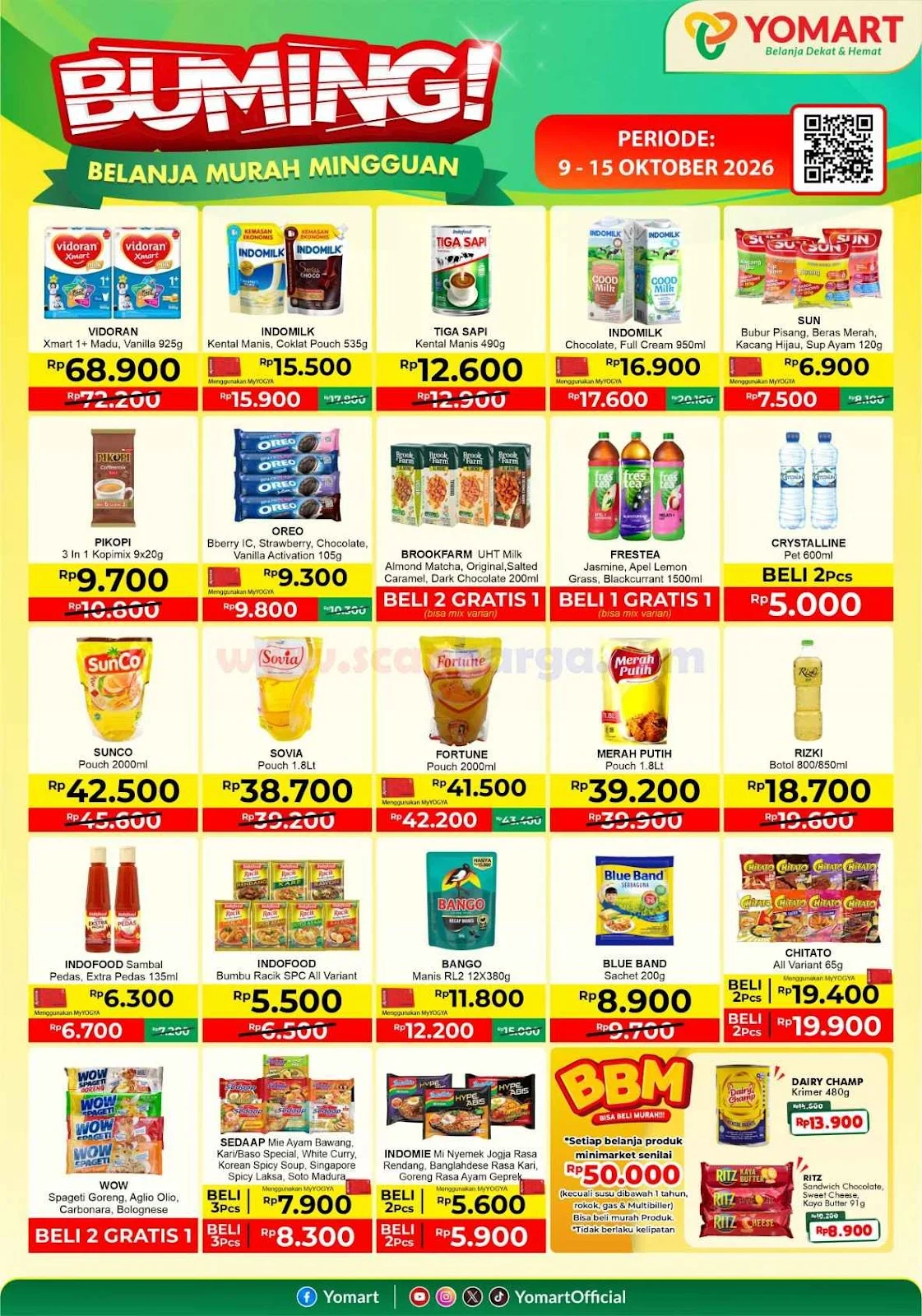 Promo JSM Yomart: Belanja Hemat 9-15 Oktober 2026