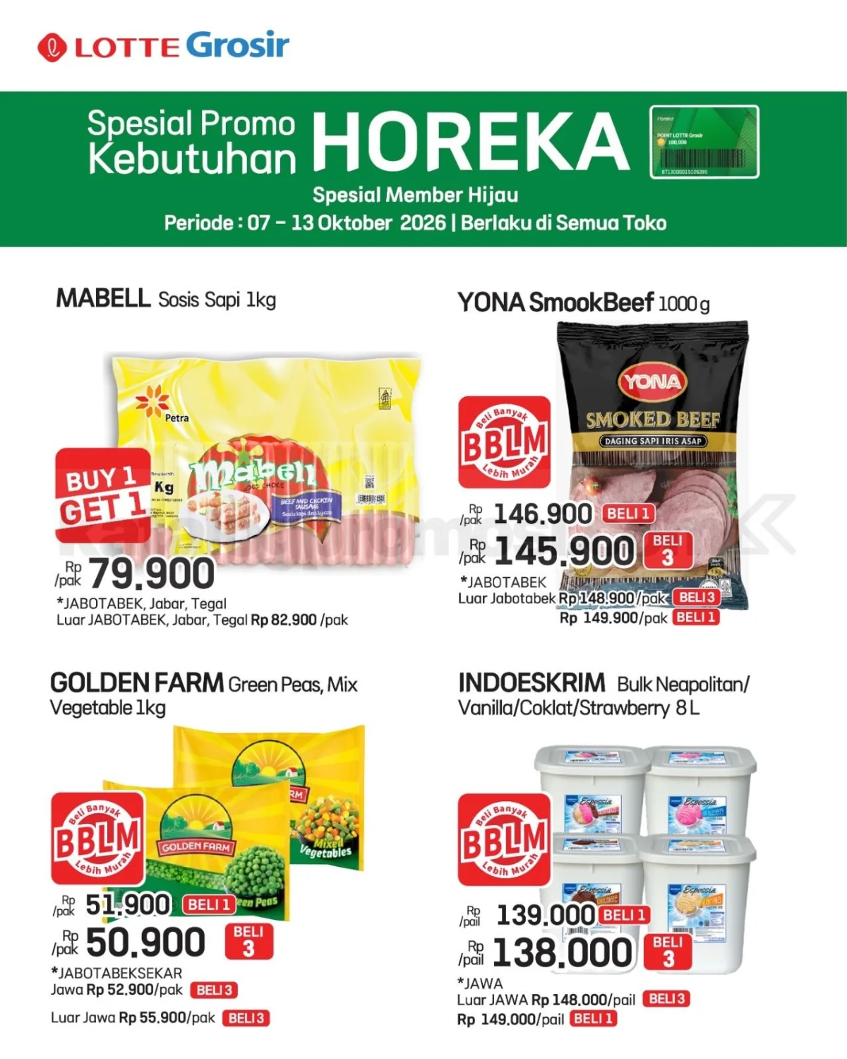 Promo LOTTE Grosir: Diskon Heboh 6-13 Oktober 2026