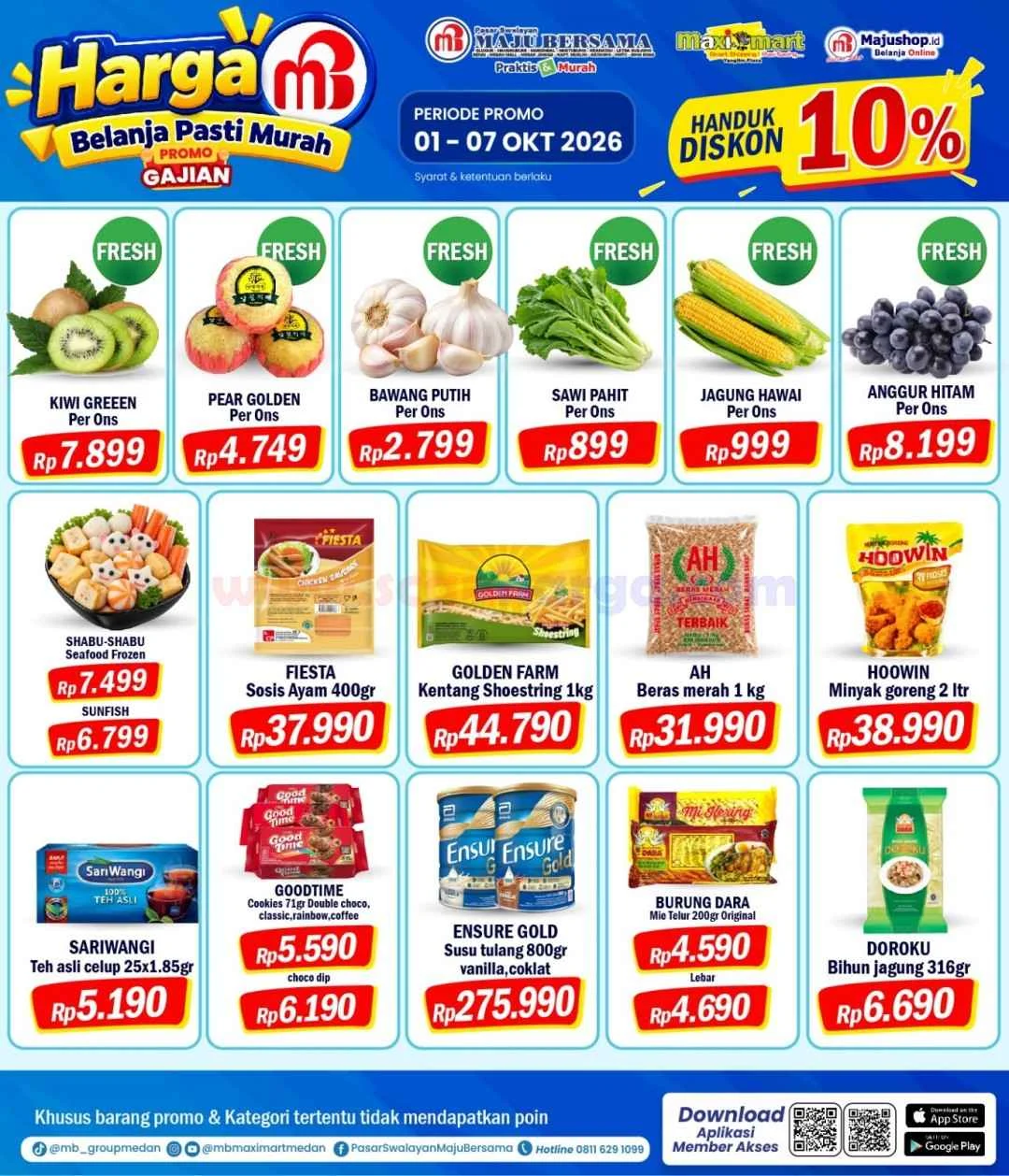 Promo Maximart: Diskon Heboh 1-7 Oktober 2026!