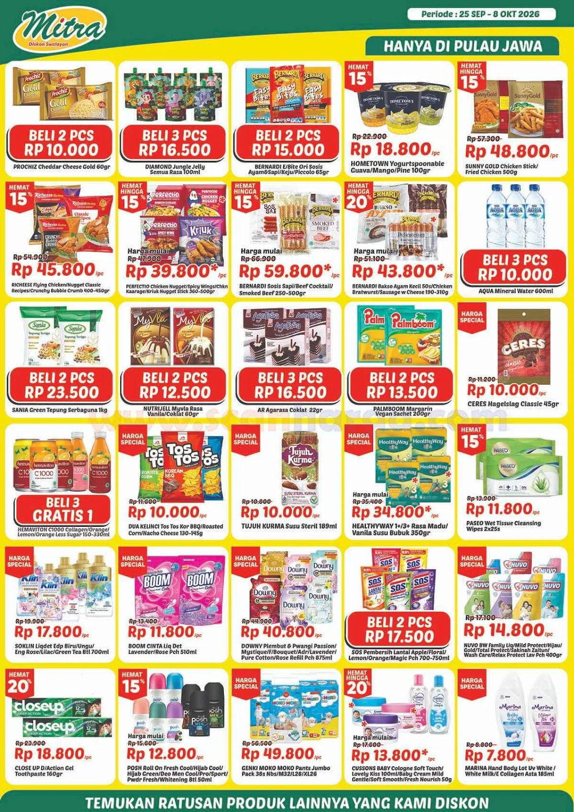Promo Mitra Diskon Swalayan: Banjarmasin Buka, Diskon Spesial 25 Sep - 8 Okt