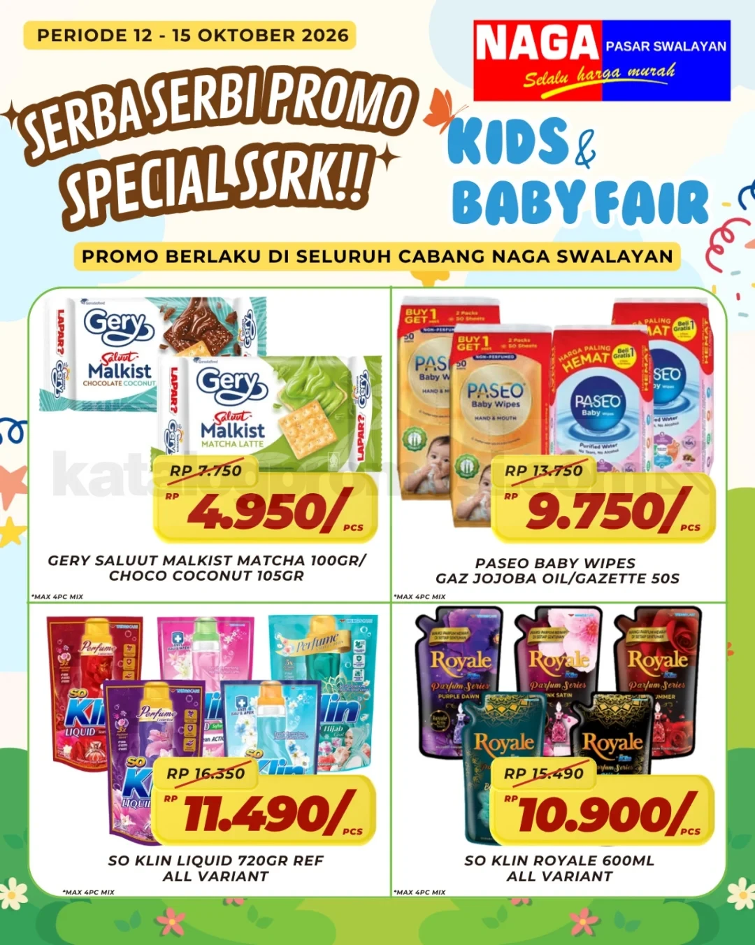 Promo Naga Swalayan WEEKDAY: Diskon Seru 12-15 Oktober 2026!