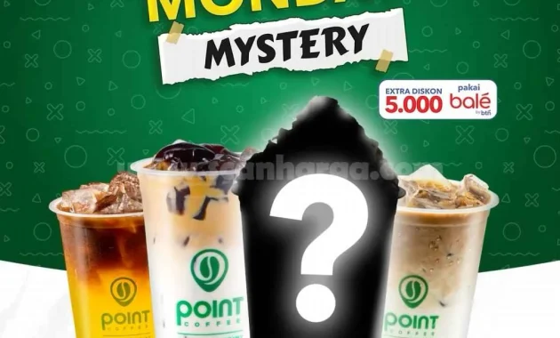 promo point coffee nikmati kopi hemat tiap senin di oktober 2026