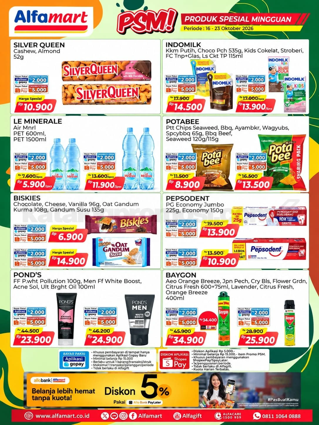 Promo PSM Alfamart 16-23 Oktober 2026: Belanja Hemat & Praktis!