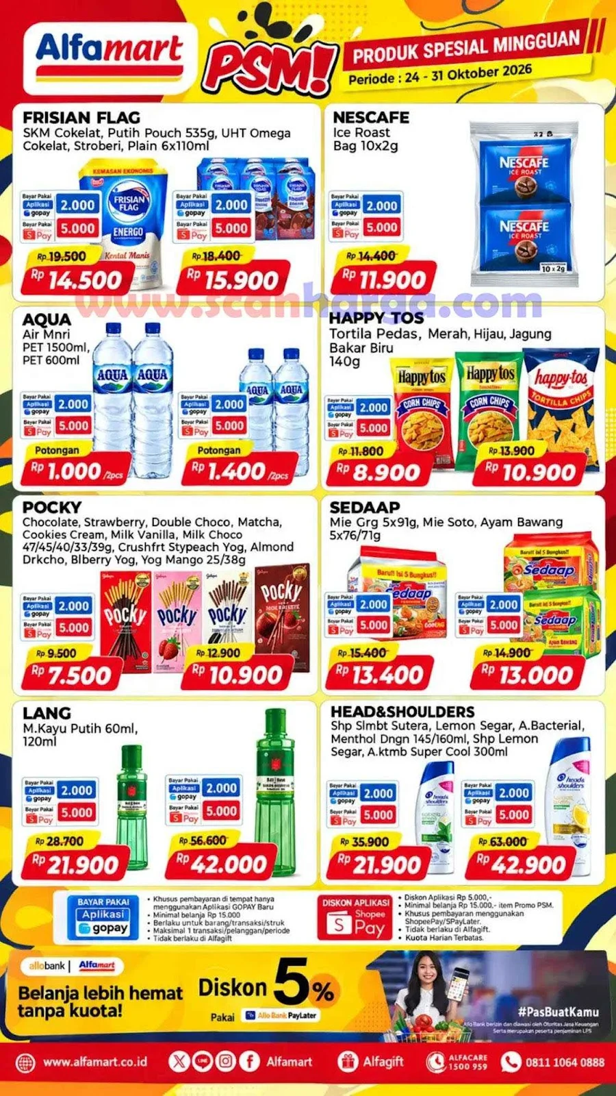 Promo PSM Alfamart: Hemat Belanja Pekan Ini!
