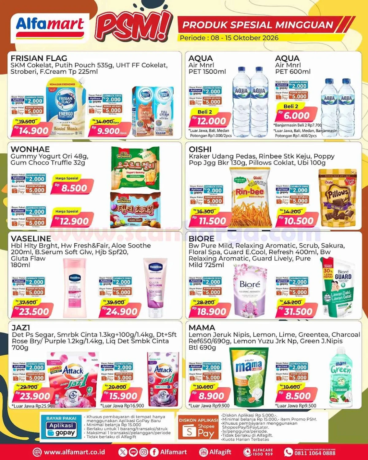 Promo PSM Alfamart Terbaru: Belanja Hemat 8-15 Oktober 2026