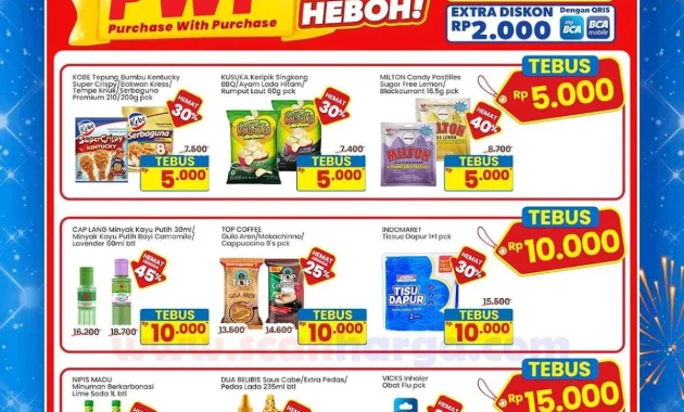 promo tebus murah indomaret belanja hemat 15 28 oktober 2026