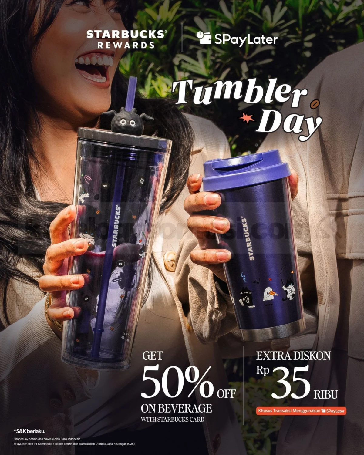 Starbucks Tumbler Day: Diskon 50% Minuman Tiap Kamis Hingga 2027