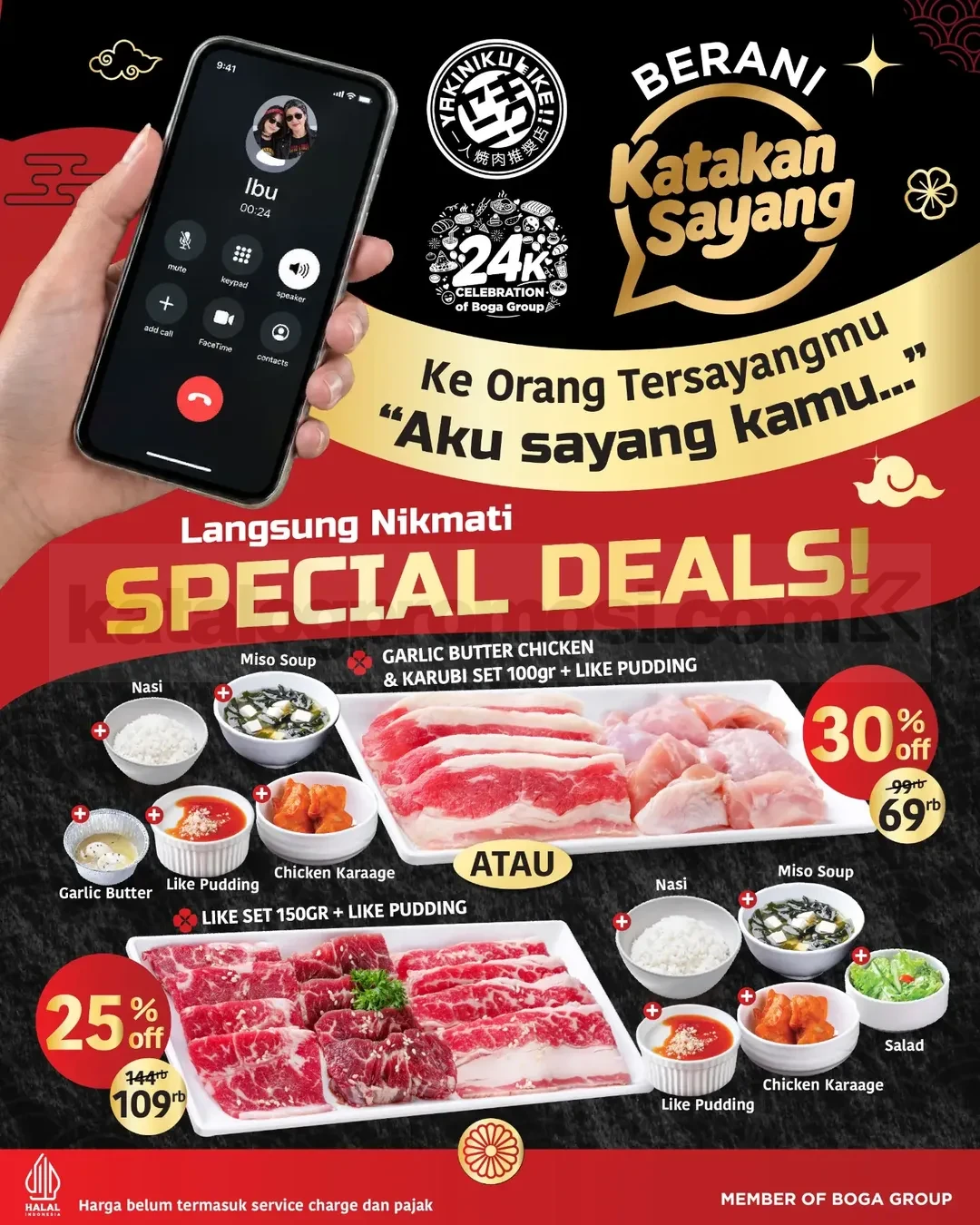 Yakiniku Like: Berani Katakan Sayang, Promo Spesial Oktober 2026